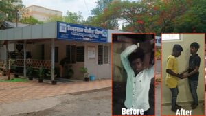 विमान नगरमध्ये तरुणावर बाटली आणि दगडाने हल्ला; विमानतळ पोलिसांनी २४ तासांत दोन आरोपींना घेतले अटक. पीडिताला ससून रुग्णालयात दाखल करण्यात आले.