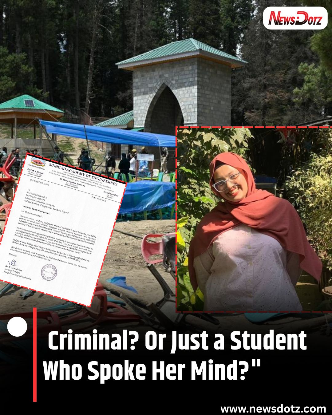 सरकारवरील टीकेच्या पोस्टमुळे झालेली कारवाई