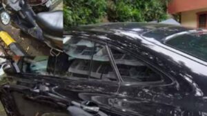 नवी मुंबईच्या खरघरात 19 वर्षीय अभियंता विद्यार्थिनीने मर्सिडीसने स्कूटीला दिली धडक