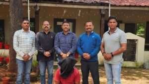 खंडणी, तोडफोड व गंभीर दुखापतप्रकरणी १० महिन्यांपासून मोक्यातले फरार आरोपीला गुन्हे शाखे कडून अटक