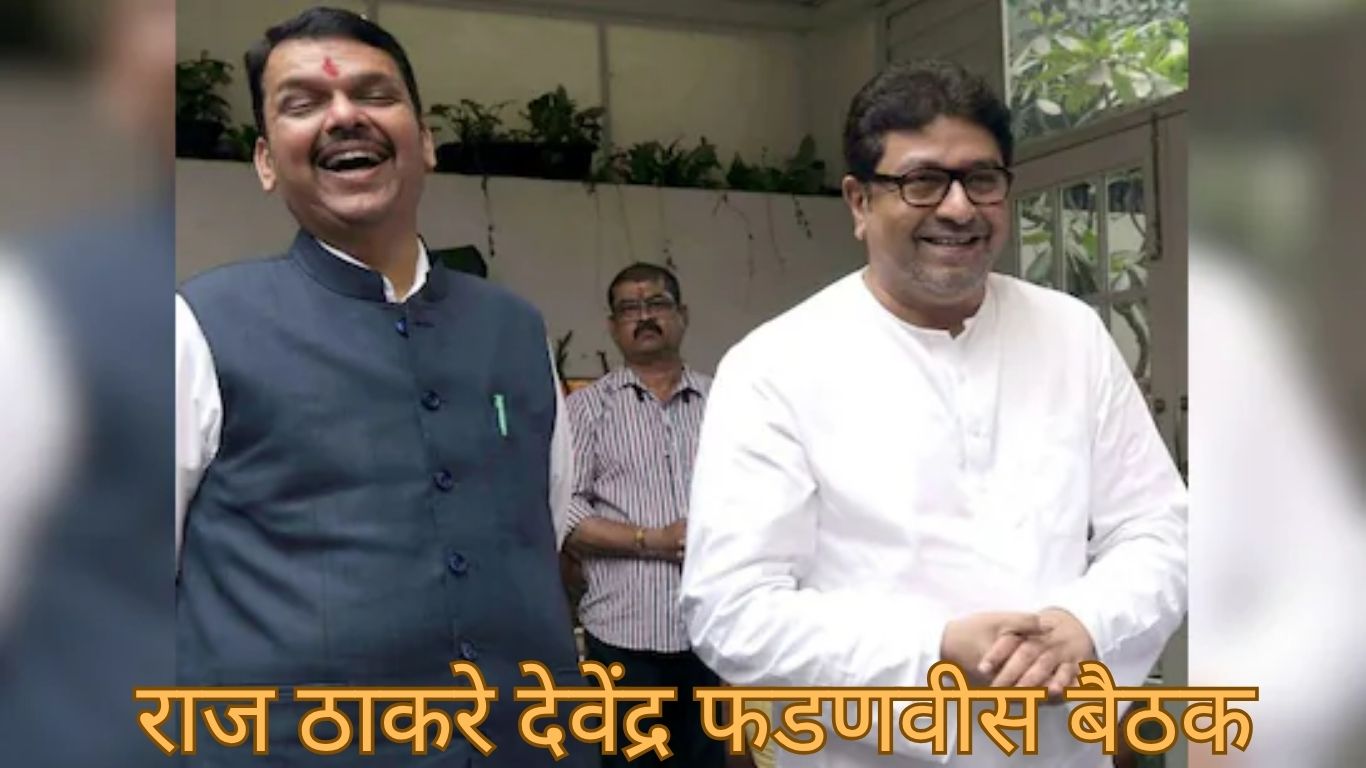 राज ठाकरे देवेंद्र फडणवीस बैठक