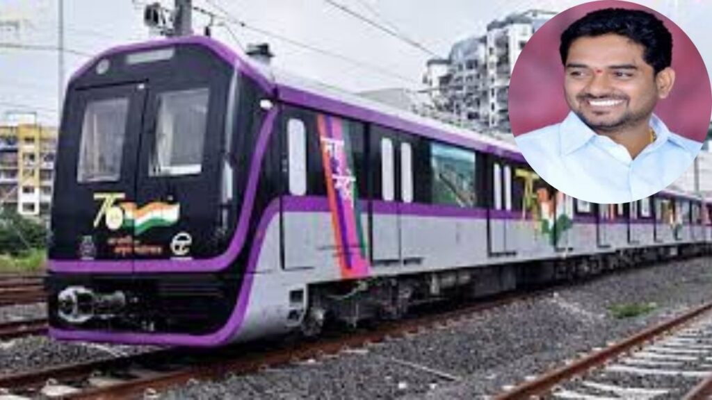 आमदार योगेश टिळेकर यांची कोंढवा ते शिवाजीनगर मेट्रो मार्गाच्या कामासाठी विधान परिषेदमध्ये मागणी