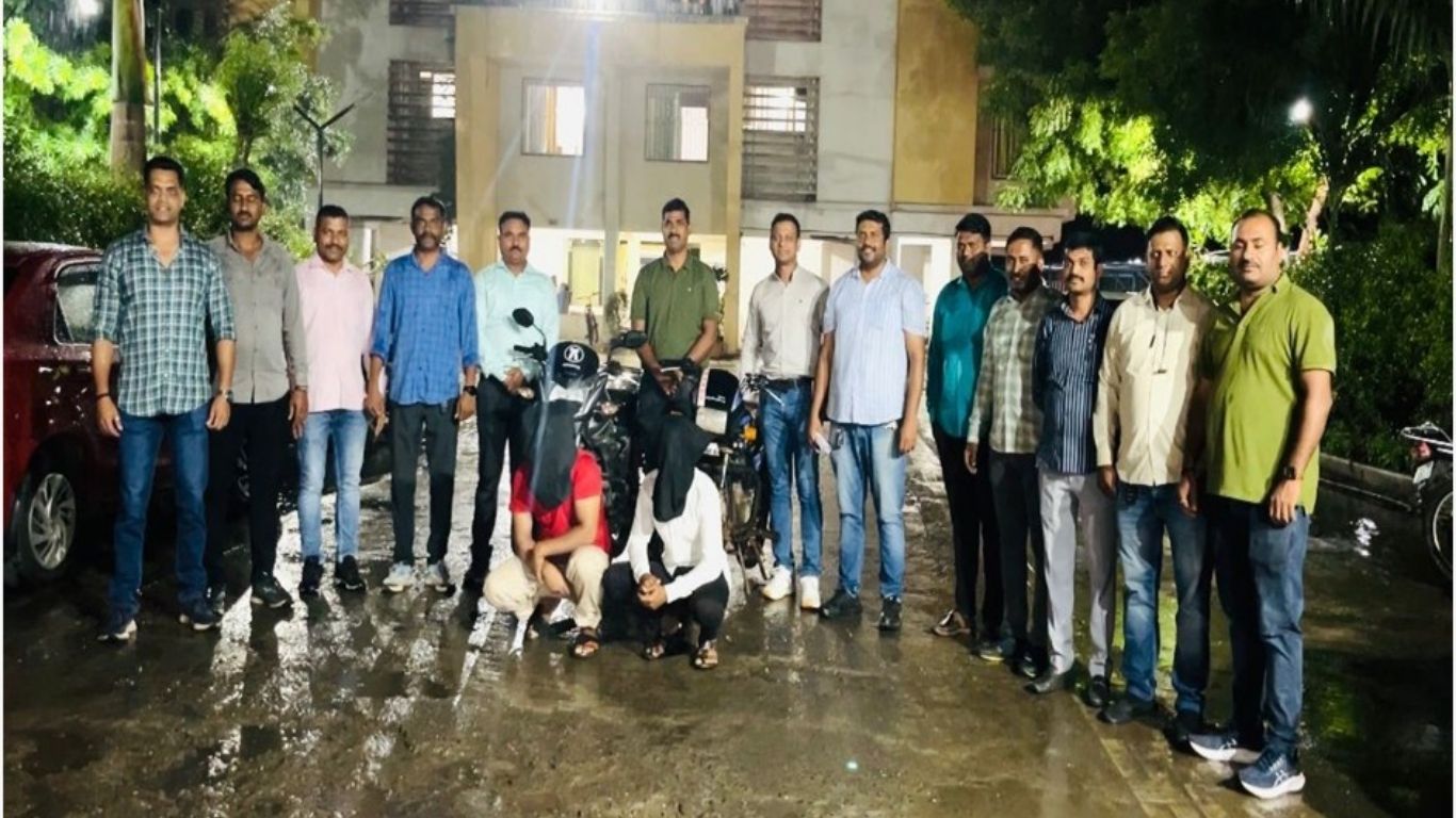 पुण्यात चोरीच्या दुचाकींसह दोघे जेरबंद, गुन्हे शाखा युनिट ६ ची यशस्वी कारवाई