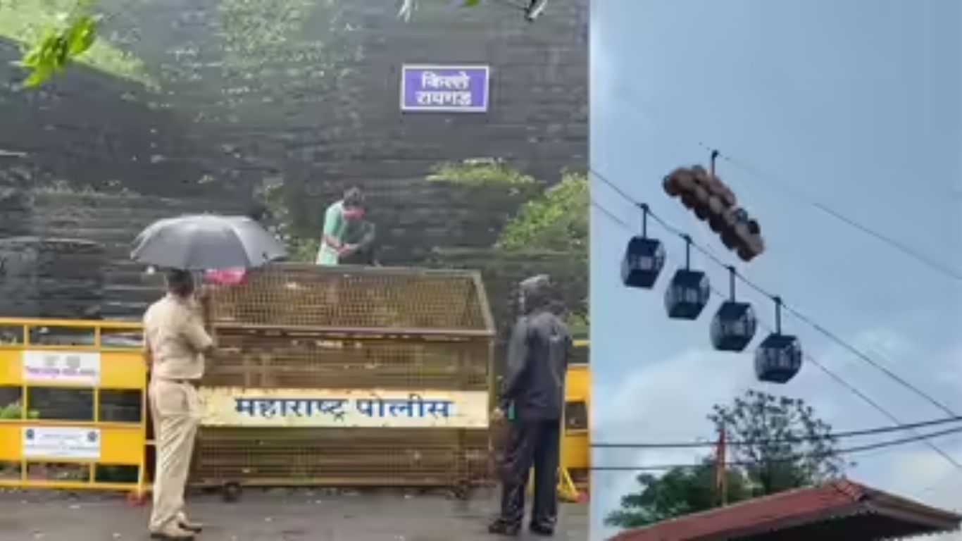 रायगड किल्ल्याचा पायरी मार्ग १५ ऑगस्टपर्यंत बंद; पर्यटकांना रोपवेचा सल्ला