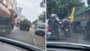 धायरी फाटा ते रायकर मळा दरम्यान दररोजची तीव्र वाहतूक कोंडी आता पुणेकरांच्या सहनशक्तीचा अंत पाहत आहे