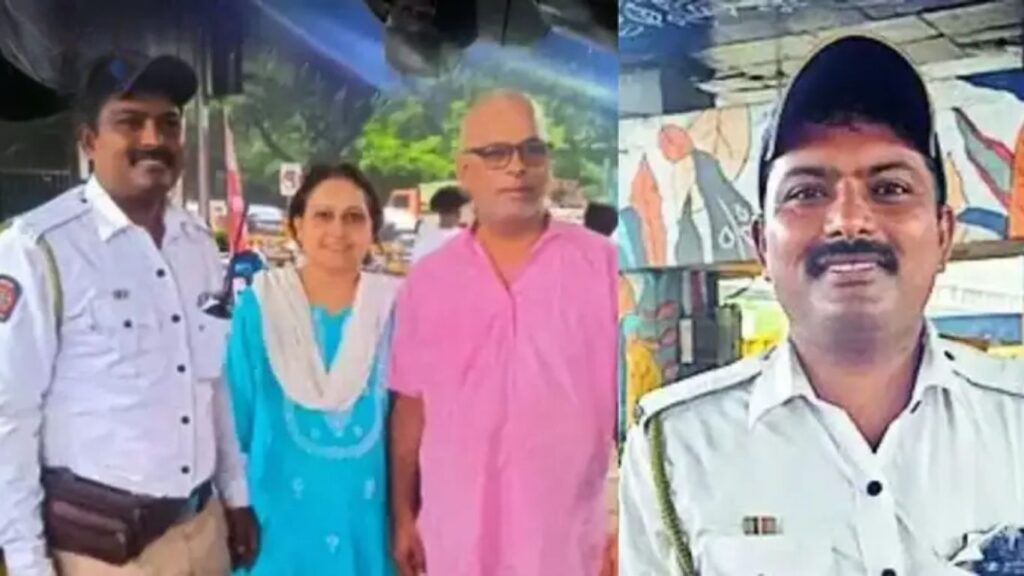 मुंबईत कारचा भीषण अपघात, सीटबेल्टमुळे दाम्पत्याचे प्राण वाचले; वाहतूक पोलिसांच्या सतर्कतेचे कौतुक