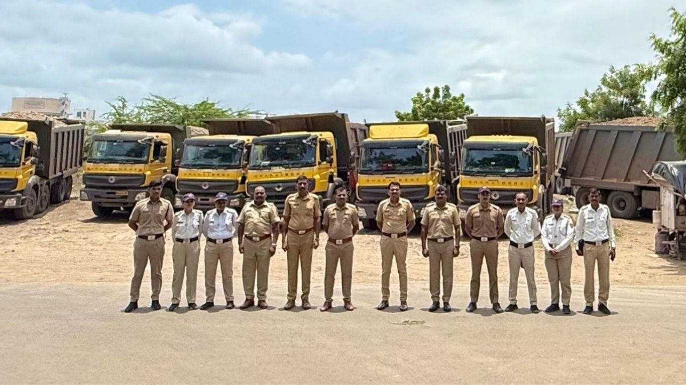 बारामती अपघातानंतर पोलिसांचा आक्शन मोड सुरू, 14 डंपर जप्त