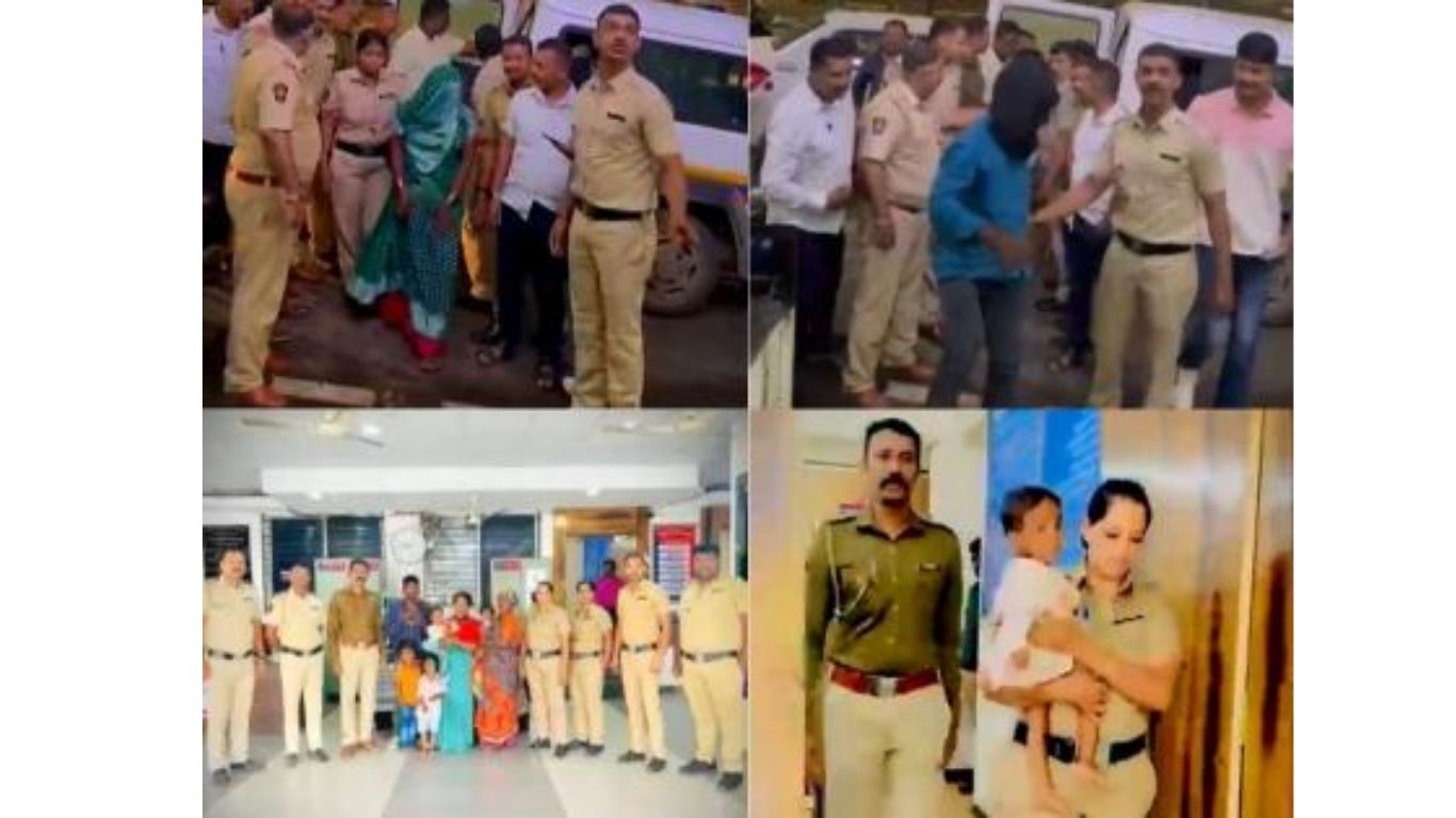 पुण्यातून पाच वर्षीय चिमुरडीचं अपहरण करणाऱ्या पाच आरोपींना पोलिसांकडून अटक