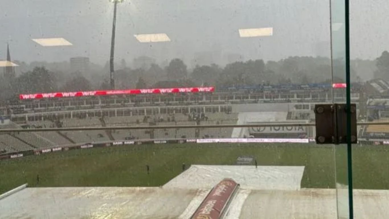 ओव्हल कसोटीवर पावसाची वक्रदृष्टी? भारत-इंग्लंड सामन्याच्या पहिल्या दिवशी हवामानाने टाकली अडचण