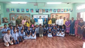 एमबी कॅम्प शाळेत डिजिटल स्मार्ट क्लासरूम उद्घाटन; चिंत्रा फाउंडेशन व NXP चा पुढाकार