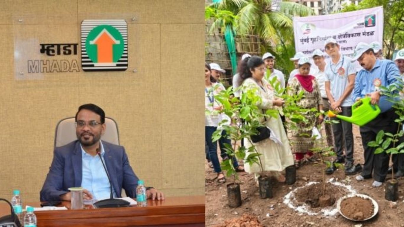 धुळेतील ‘म्हाडा वन महोत्सव 2025’: एकाच दिवशी 10 हजार वृक्ष लागवड, संगोपनाचीही ग्वाही