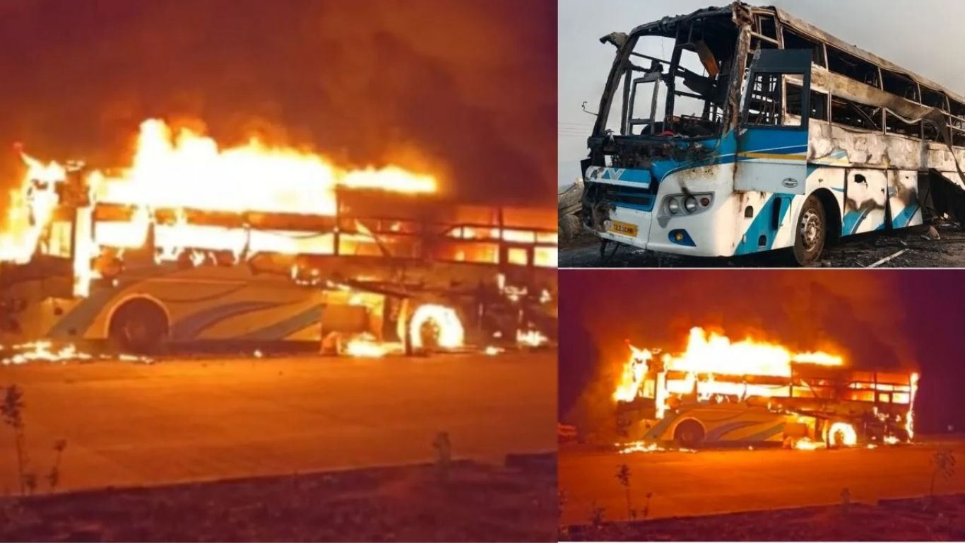 नरवीर तानाजी वाडी बस आगारात बसला आग, अग्निशमन दलाची तातडीची कारवाई