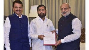 उपराष्ट्रपतीपदासाठी सी. पी. राधाकृष्णन यांची उमेदवारी जाहीर; शिवसेनेचा पाठिंबा