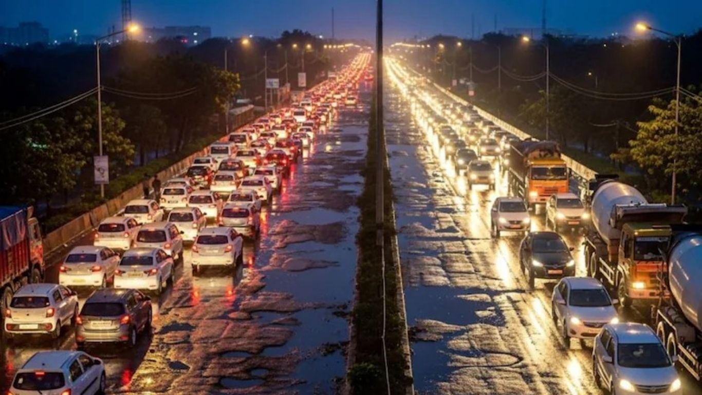 ठाण्यात 4 फूट पाणी साचले; मीरा-भाईंदरकडे जाणारी वाहतूक बंद, जाणून घ्या पर्यायी मार्ग