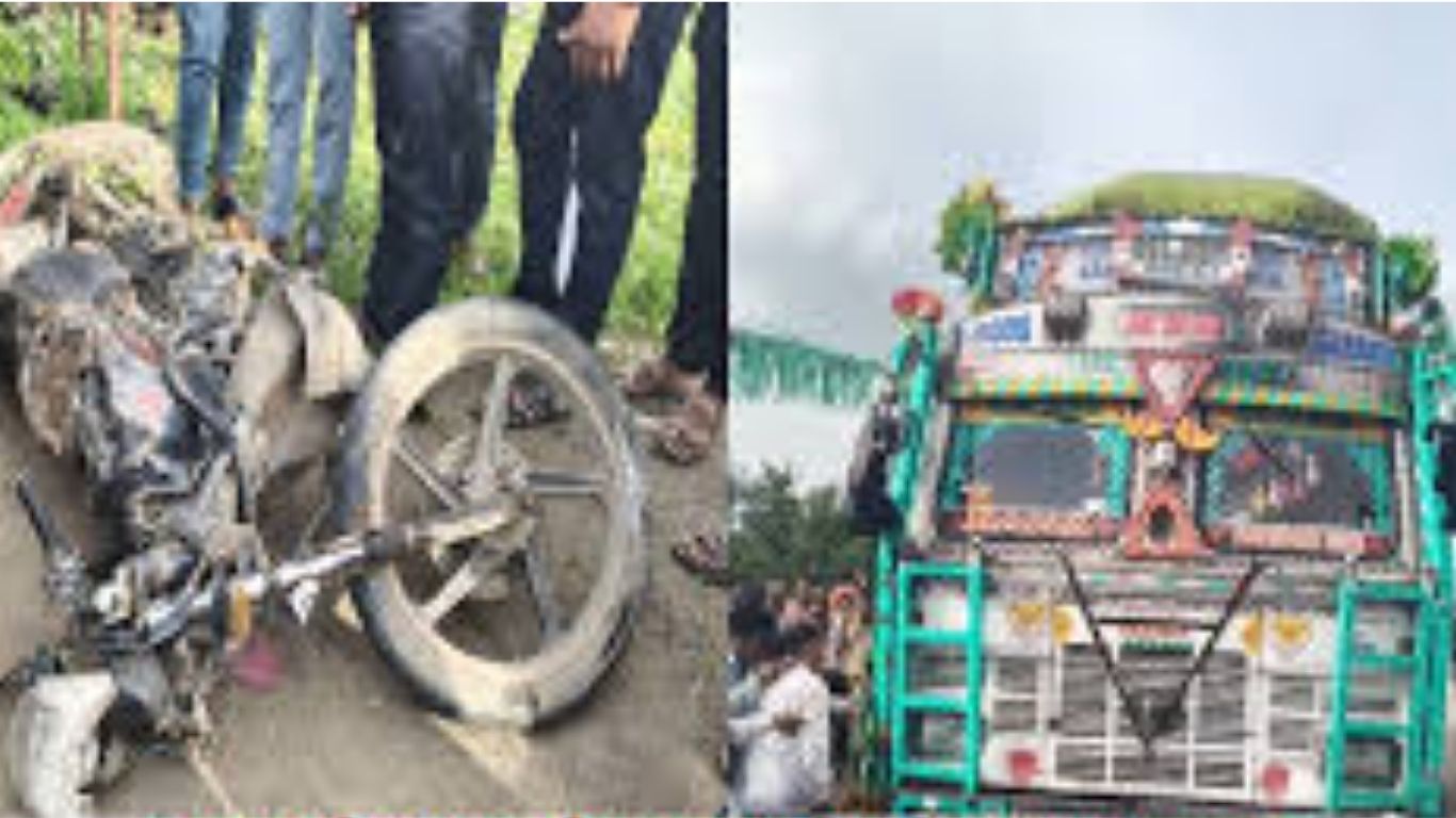 गंगापूर-संभाजीनगर महामार्गावर भीषण अपघात; ट्रक- दुचाकीची धडक, एकाचा मृत्यू