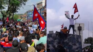 नेपाळमध्ये Gen-Z आंदोलनकांचा संताप; फायरिंग आदेश देणाऱ्या DSPला ठार, २२ जणांचा मृत्यू