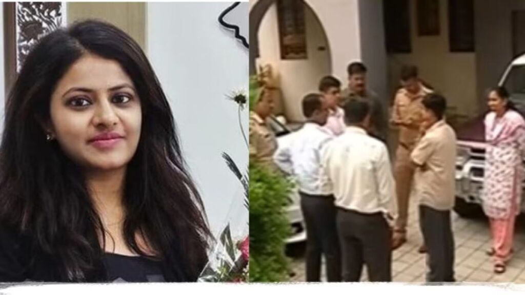 मनोरमा खेडकर यांच्या बाणेर बंगल्यावर पोलिसांची तपासणी सुरू; सकाळपासून झाडाझडती