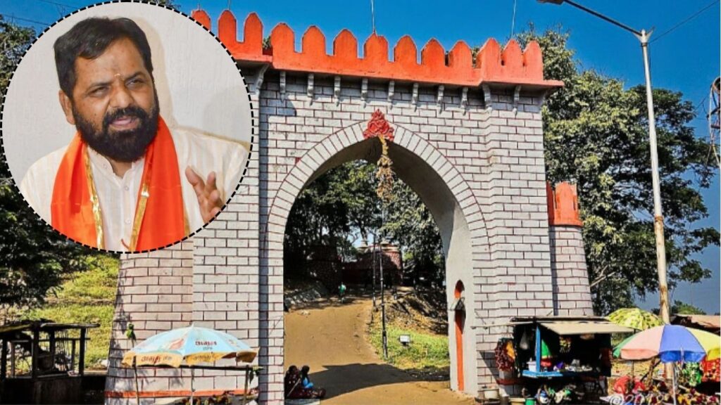 भरत गोगावले यांनी घेतले कल्याण दुर्गाडी किल्ल्यावर दर्शन; नवरात्रोत्सवात भक्तांची गर्दी