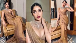 जान्हवी कपूरचा ग्लॅमरस लुक: श्रीदेवींच्या साडीत ‘होमबाउंड’ प्रीमियरमध्ये दिला अभूतपूर्व अंदाज