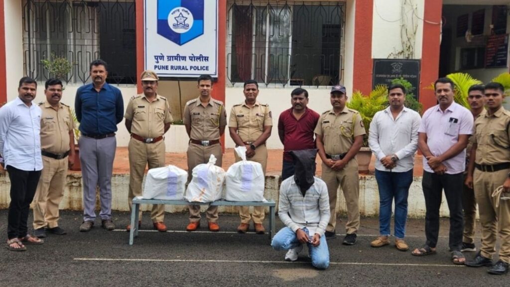 रांजणगाव MIDC: 28 कि.ग्रॅ. वजनाचा 7 लाखांचा गांजा जप्त; महिला व दोन आरोपींना अटक