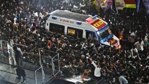 Vijay Rally Stampede: करूरमध्ये 39 मृत्यू; चेंगराचेंगरीनंतर गर्दीचे भयानक दृश्य