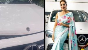 रुपाली भोसले अपघात: “आई कुठे काय करते?” मालिकेतील अभिनेत्रीची मर्सिडीज बेंज कार खराब