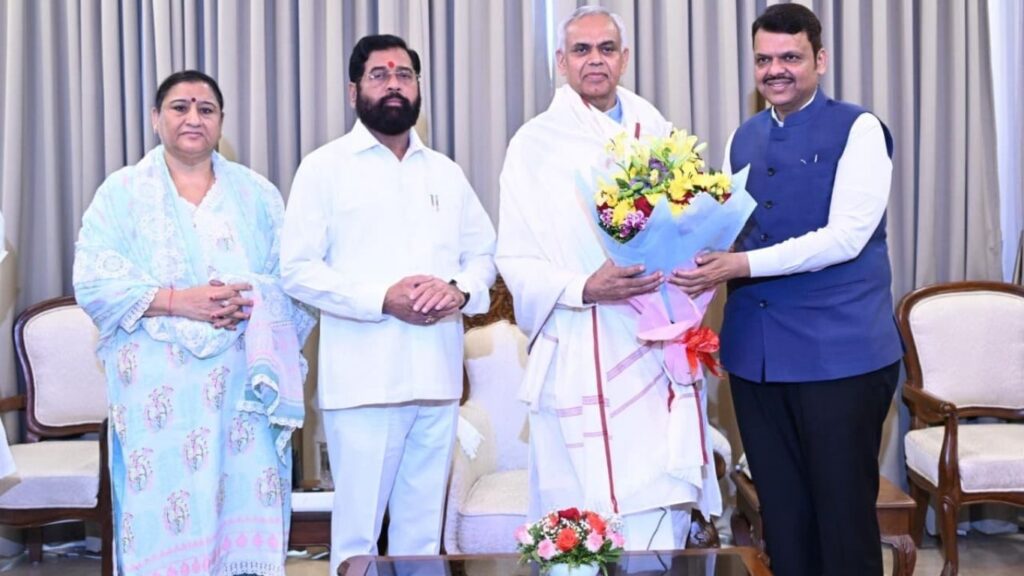 महाराष्ट्राचे नवे राज्यपाल आचार्य देवव्रत यांची शपथ