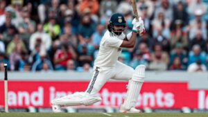 केएल राहुलचा कसोटी क्रिकेटमध्ये शानदार अर्धशतक; भारत वेस्ट इंडिज सामन्यात