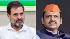 राहुल गांधीच्या विधानावर फडणवीसांचा प्रत्युत्तर