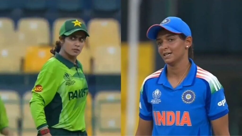 हरमनप्रीत कौरची नशरा संधूशी बाचाबाची