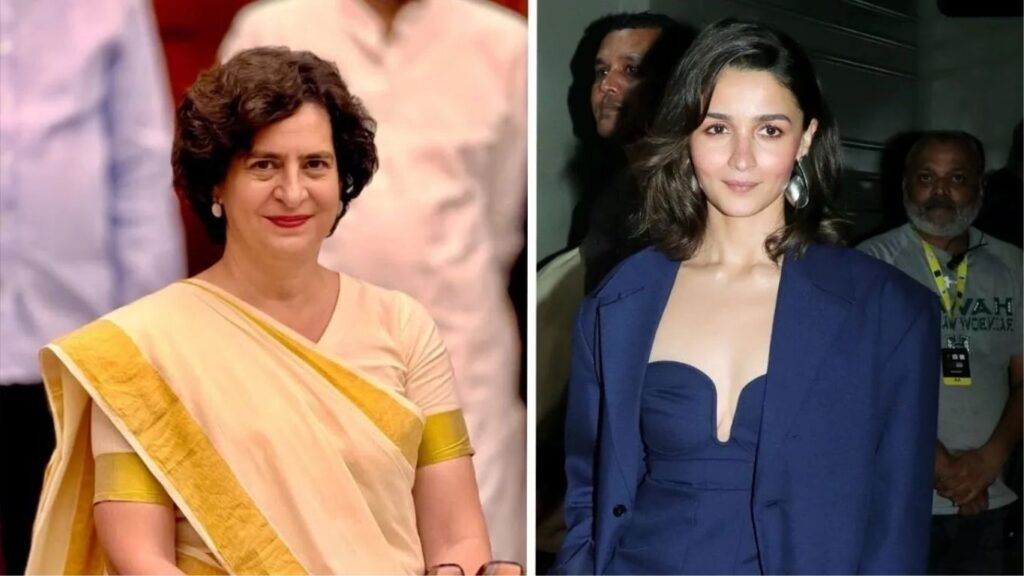 खासदार प्रियांका गांधींनी आलिया भट्टकडून माफी मागितली; सोशल मीडियावर चर्चा
