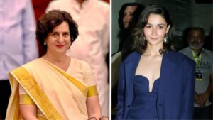 खासदार प्रियांका गांधींनी आलिया भट्टकडून माफी मागितली; सोशल मीडियावर चर्चा