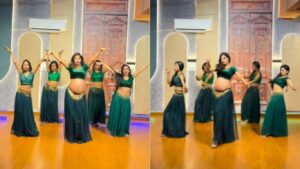 प्रेग्नेंट महिला 7 महिन्यांत ‘स्त्री 2’ गाण्यावर केला भन्नाट डान्स, व्हिडीओ झाला व्हायरल