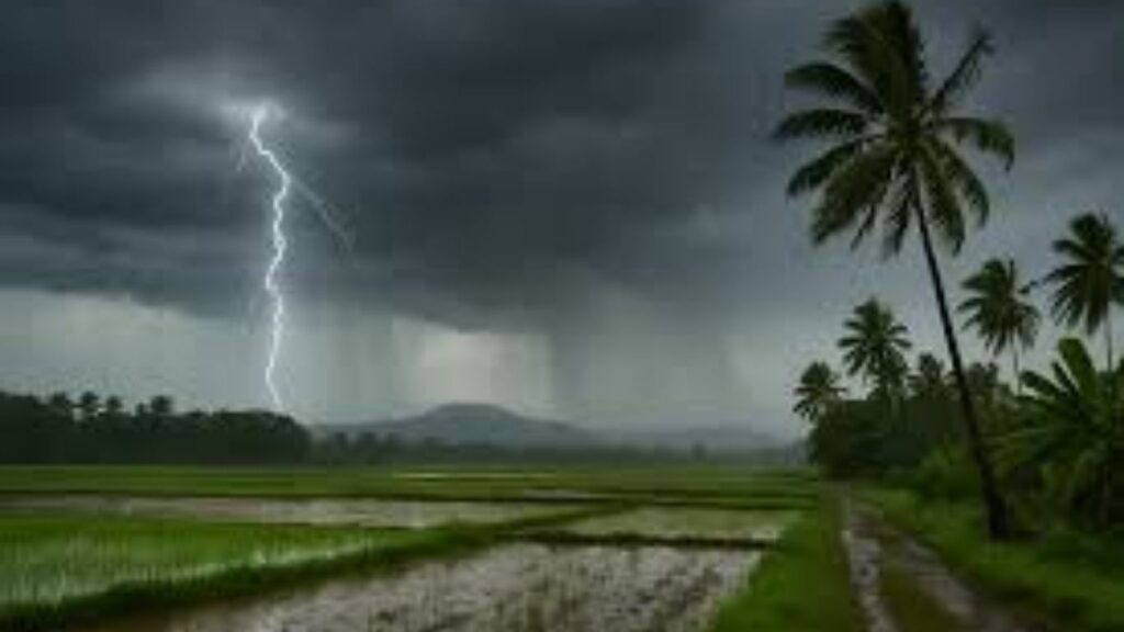 आज कोकण, मराठवाडा आणि मध्य महाराष्ट्रात पावसाचा अंदाज; विजांचा कडकडाट आणि जोरदार वाऱ्यांची शक्यता