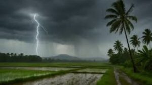 आज कोकण, मराठवाडा आणि मध्य महाराष्ट्रात पावसाचा अंदाज; विजांचा कडकडाट आणि जोरदार वाऱ्यांची शक्यता
