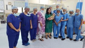 मुंबईत १ महिन्याच्या बाळावर यशस्वी बायलॅटरल डायफ्रामॅटिक इव्हेंट्रेशन शस्त्रक्रिया
