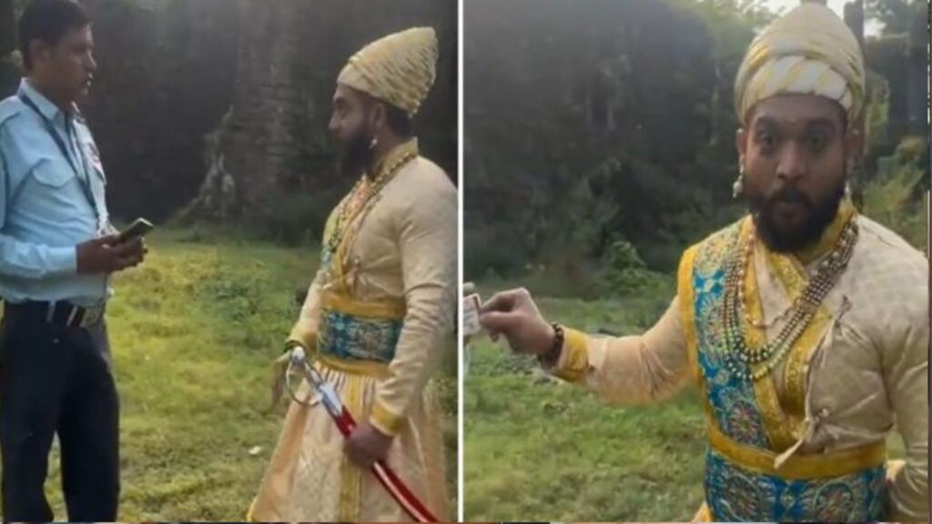 वसई किल्ल्यावर शिवाजी महाराजांच्या पोशाखात फोटो काढण्यास मज्जाव; सोशल मीडियावर चर्चा
