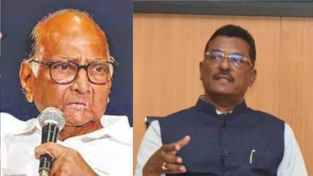 प्रताप सरनाईक यांनी शरद पवार यांची दिवाळीच्या शुभेच्छांसह भेट