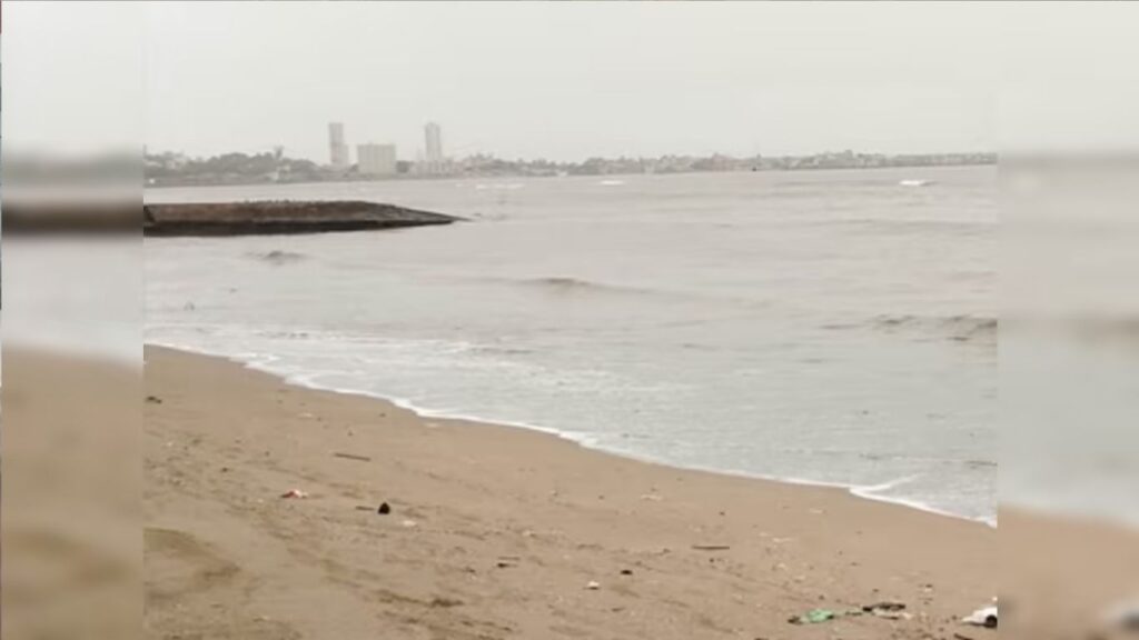दादर चौपाटीवर कचऱ्यामुळे दुर्गंधी; दिवाळीनंतर किनारा अस्वच्छ