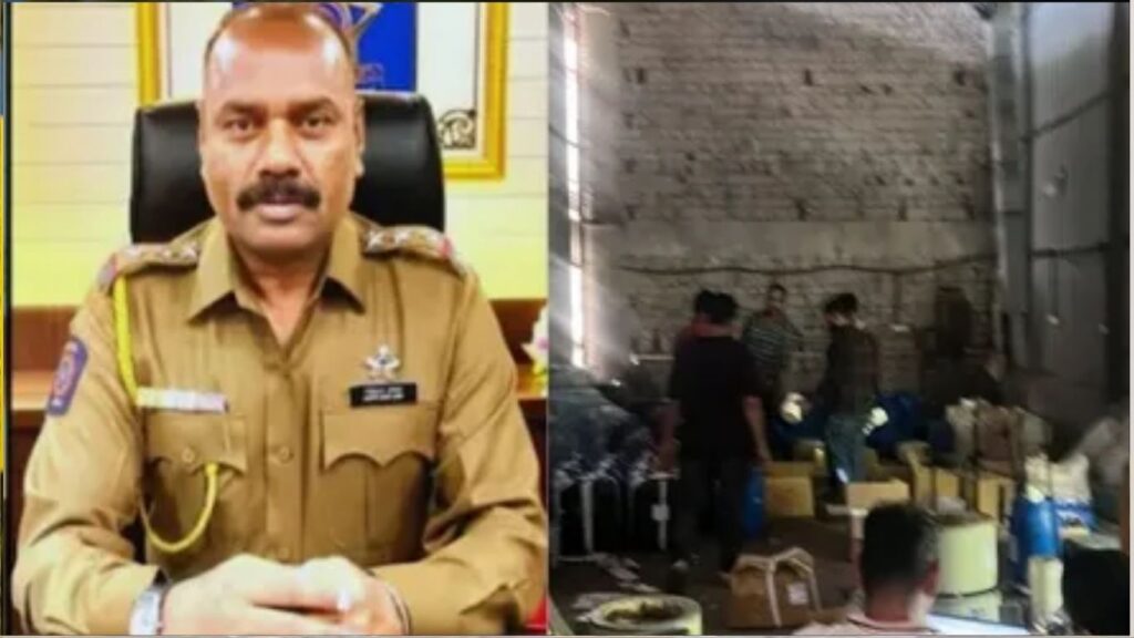 वसईत पोलिस ठाण्याजवळच ड्रग्स फॅक्टरी! वरिष्ठ निरीक्षक वनकोटी निलंबित; पोलिस यंत्रणेत खळबळ