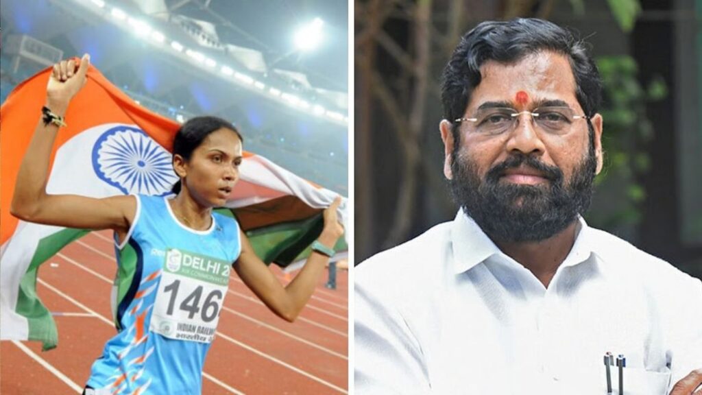 आशियाई युवा क्रीडा स्पर्धेत रौप्यपदक विजेत्या शौर्या अंबुरेचा उपमुख्यमंत्री एकनाथ शिंदे यांच्या हस्ते गौरव