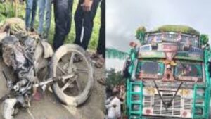 नाशिक–छत्रपती संभाजीनगर महामार्गावर भीषण अपघात; व्यावसायिक तरुणाचा जागीच मृत्यू