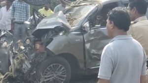 यवतमाळमध्ये भीषण अपघात; बापासह तीन बहिणींचा जागीच मृत्यू, एक गंभीर जखमी