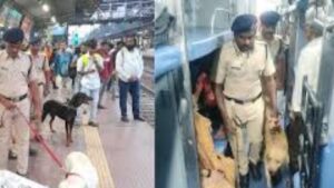 दिल्ली स्फोटानंतर मनमाड रेल्वे स्टेशनवर कडक सुरक्षा; RPF आणि श्वान पथकाची विशेष तपासणी मोहीम