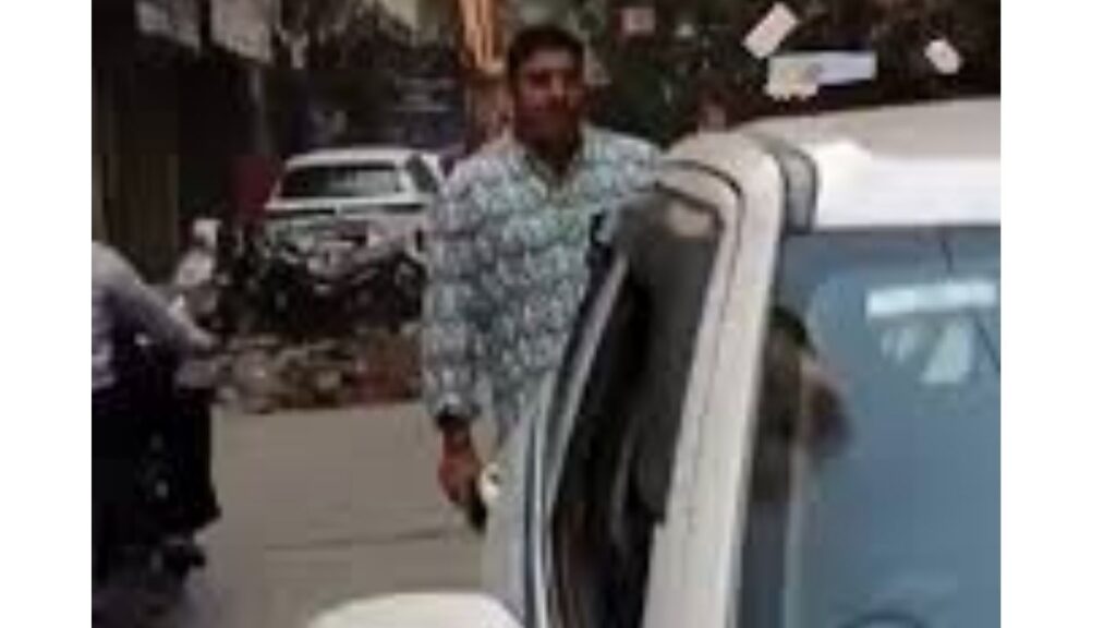कॅब ड्रायव्हरला पिस्तूल दाखवून धमकी! लक्ष्मी नगरातील व्हिडिओमुळे खळबळ
