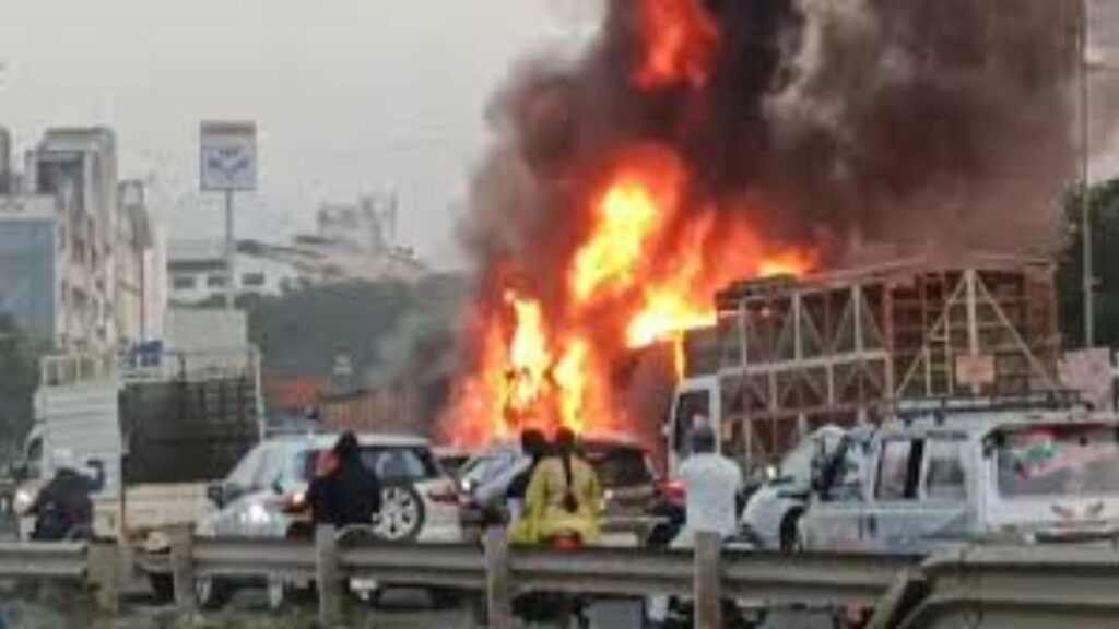 नवले ब्रिजवर भीषण अपघात; 9 जणांचा मृत्यू, मुरलीधर मोहोळांनी घटनास्थळी घेतला आढावा