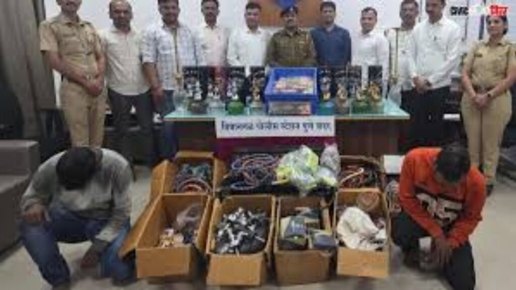 विमाननगरमध्ये अवैध हुक्का बारवर पोलिसांची धडक; तिघेजण अटकेत