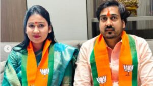 पुणे महापालिका निवडणूक: प्रभाग ३ व ४ मधून भाजपकडून सुरेंद्र पठारे व ऐश्वर्या पठारे रिंगणात