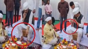 Beed News: ‘मी नाही घेणार तुमचे पैसे’; अजित पवारांनी भर पूजेत 500 रुपयांच्या नोटेला दिला नकार, व्हिडिओ व्हायरल