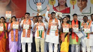 “प्रभाग ०९ मध्ये विकासाची गंगा येणार” – लहू बालवडकर यांच्यासह भाजप उमेदवारांचा विकासाभिमुख वचननामा जाहीर